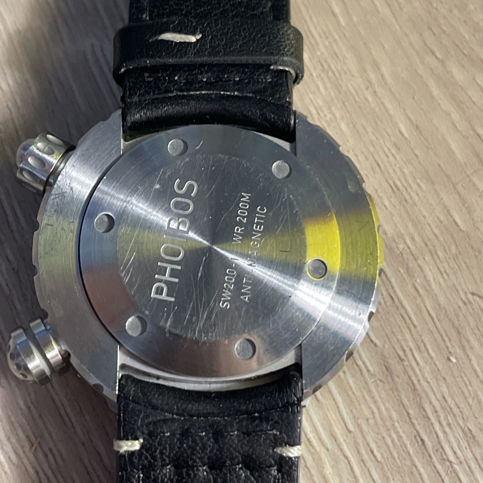 PHOIBOS Vortex Anti-Magnetic 200M Automatic Diver Watch PY042C Black