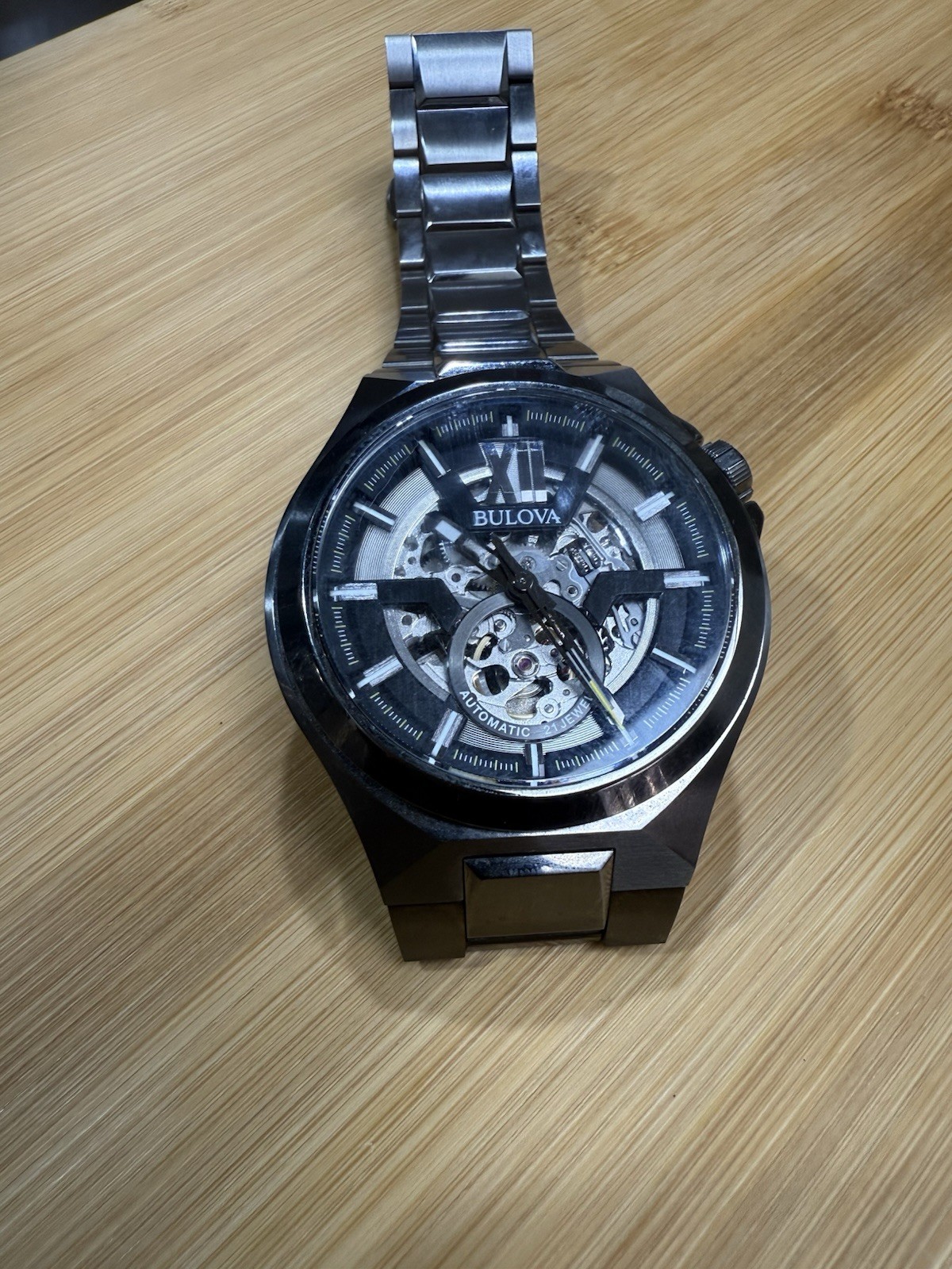Bulova Men’s Black Watch – 98A179