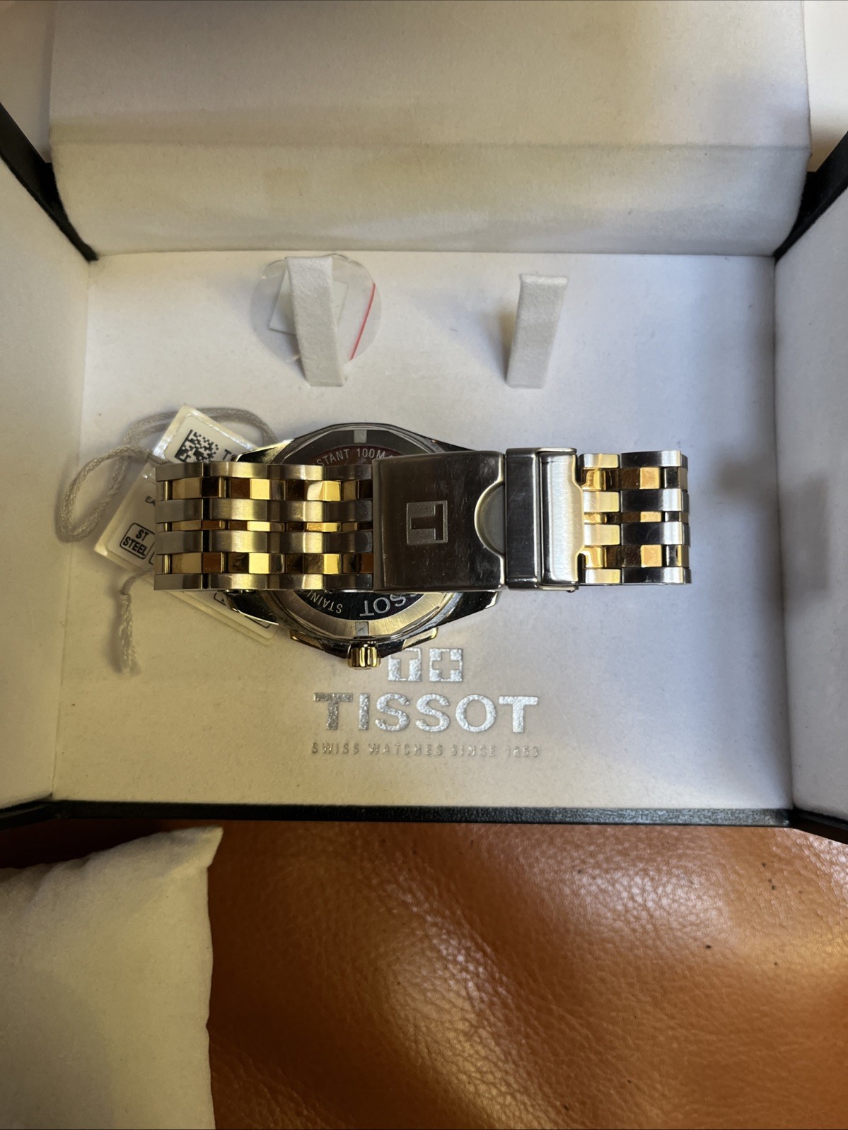 Tissot Stainless And Gold Men’s PRC100 Chronograph