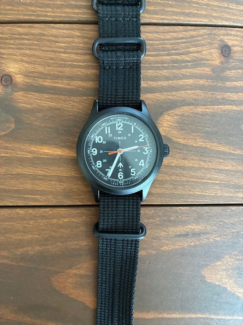 TIMEX TODD SNYDER Collab Analog Quartz Watch Men’s Black Leather Band Working JP