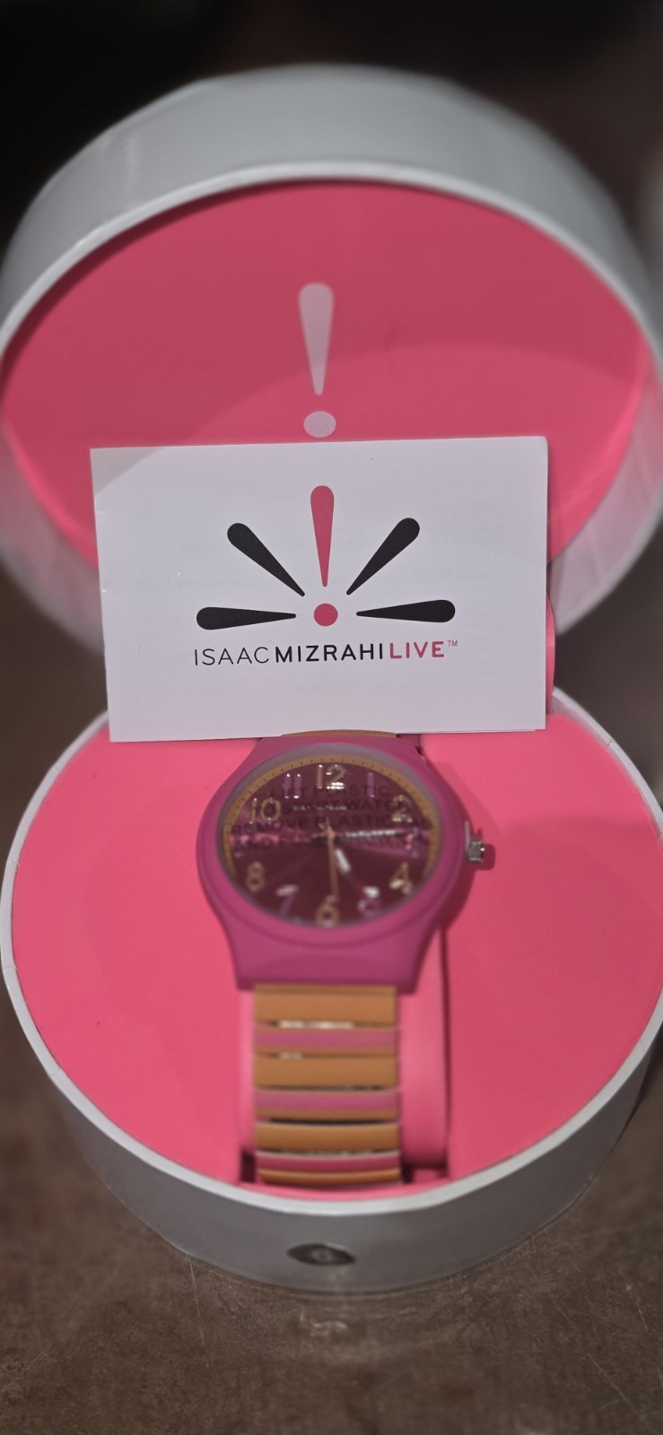 Isaac Mizrahi Live Women’s Watch