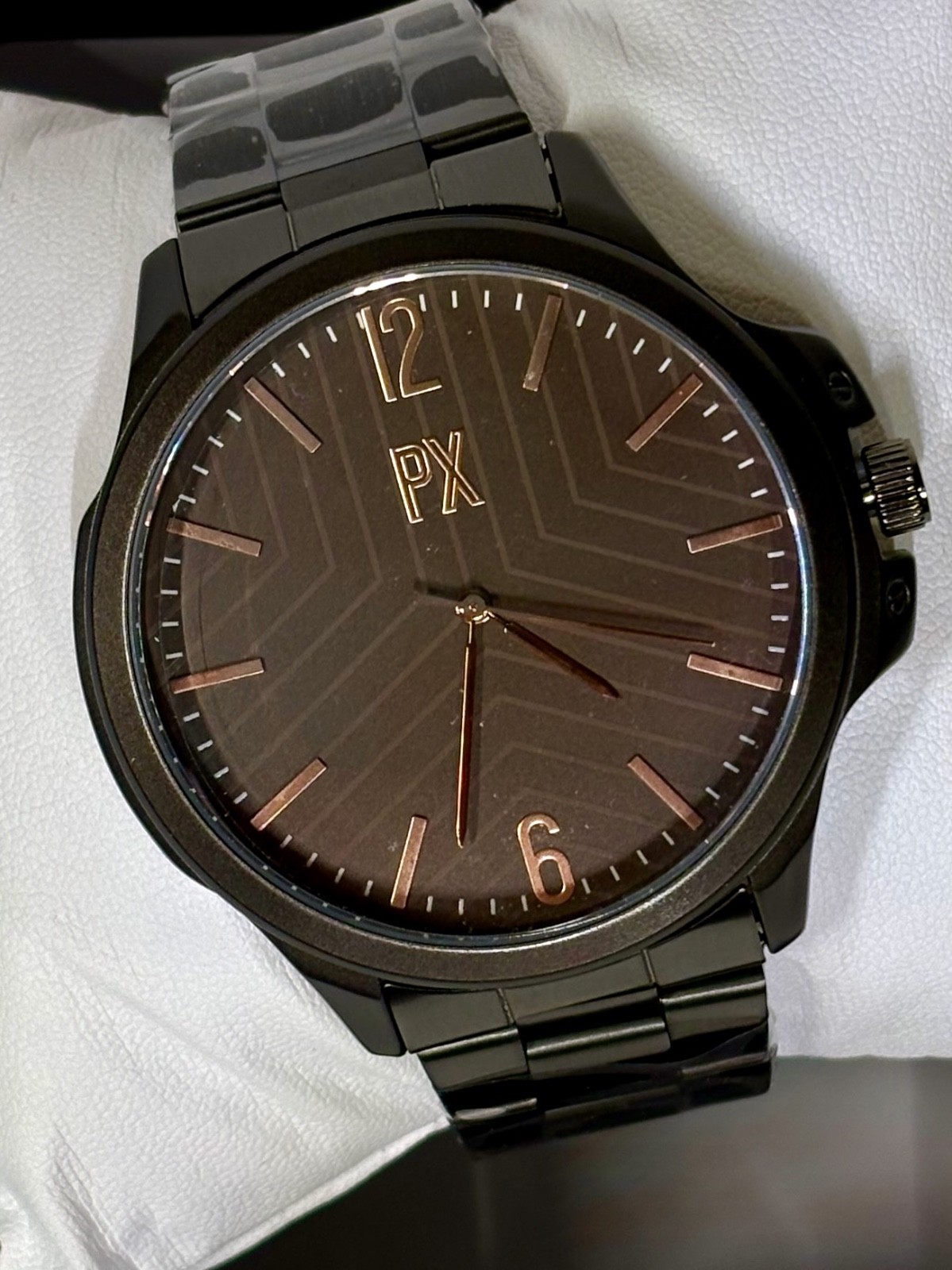 PX Men’s Wristwatch – Coby Stainless Steel Watch