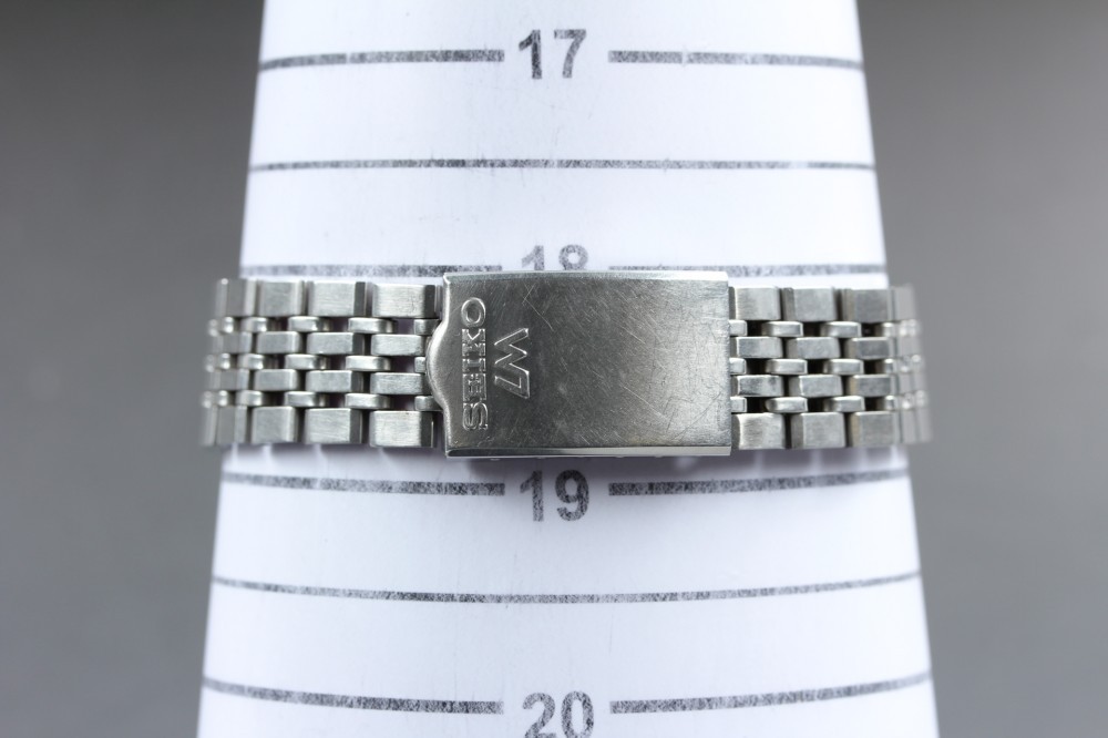 SEIKO Lord Matic 5606-7280 Day/Date Brown Cut Glass Auto 33mm Men’s Watch 1973