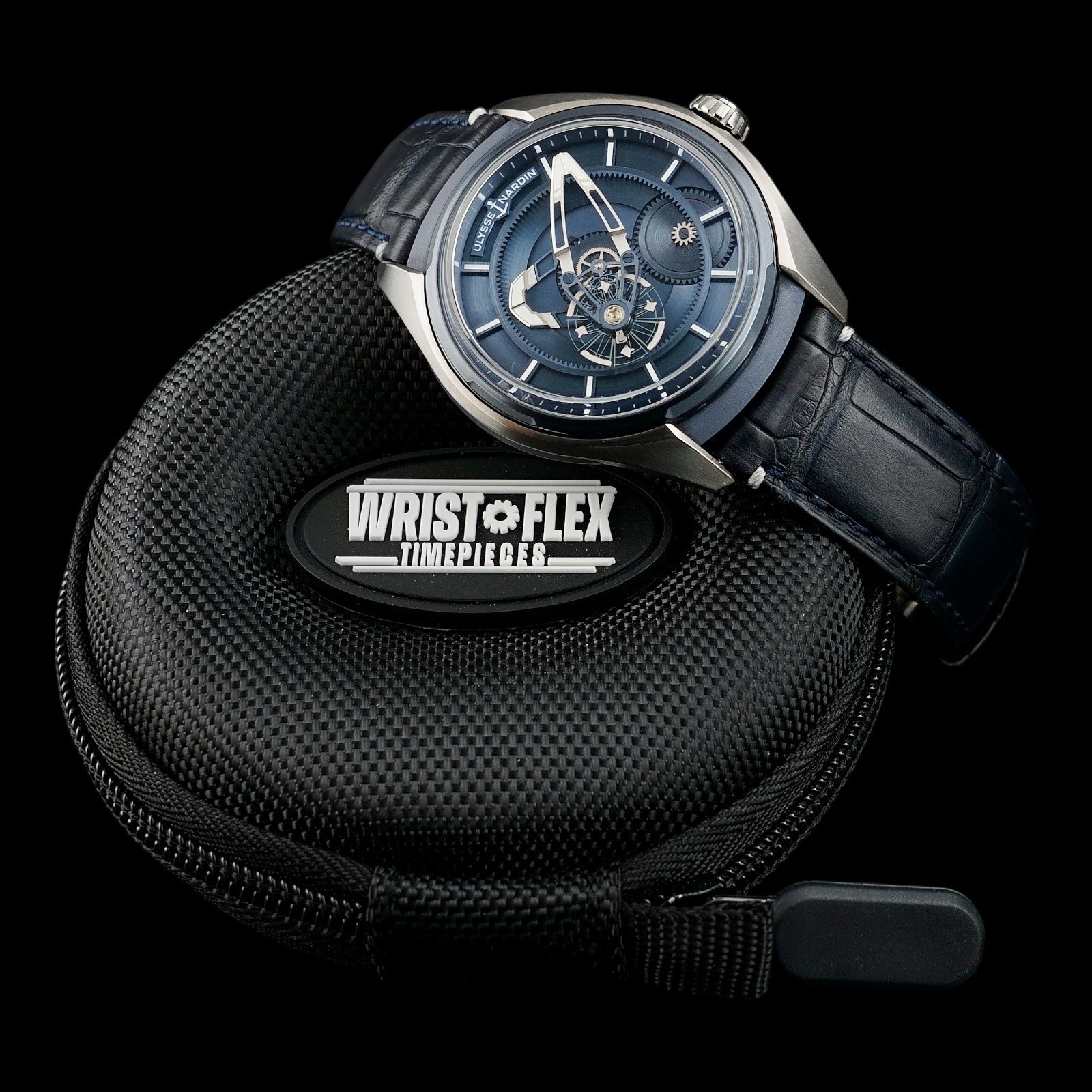 Ulysse Nardin Freak X 43mm -Blue Dial – Titanium 2303-270/03 – Full Complete Set