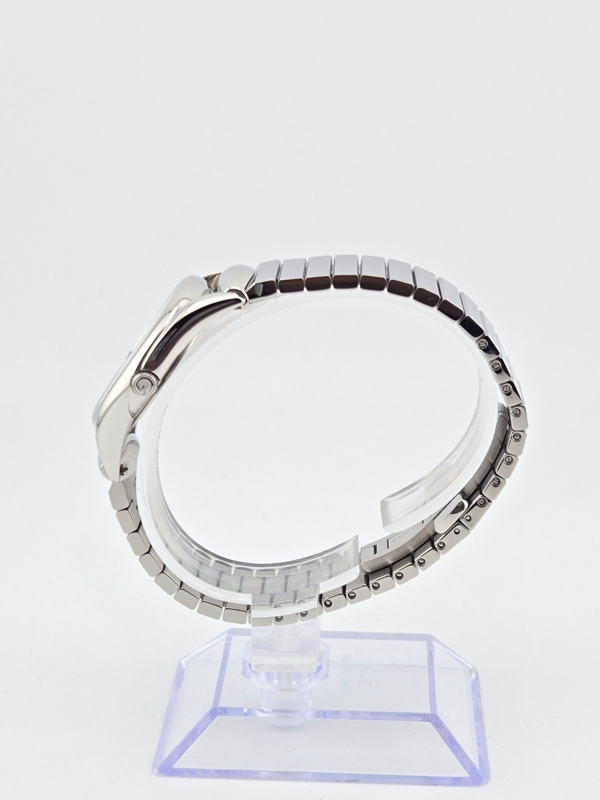 Gucci Women’s Horsebit Roman Numerals White Dial Watch – YA140505 ($920 MSRP)