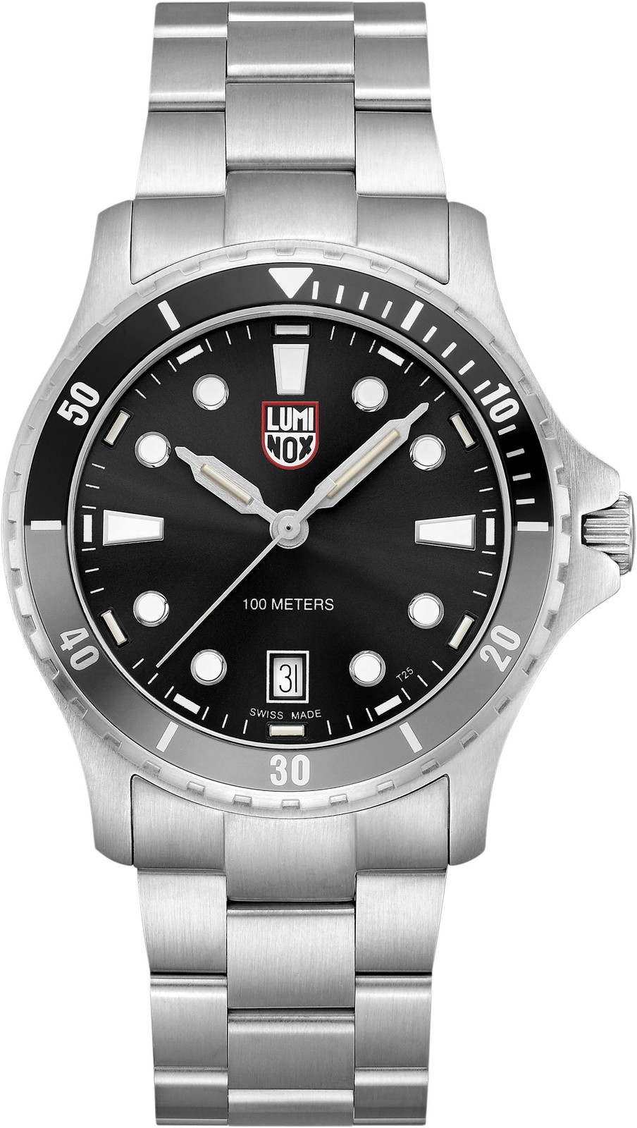 Luminox XS.0941 SPORT TIMER black grey silver Stainless Steel Men’s Watch NEW
