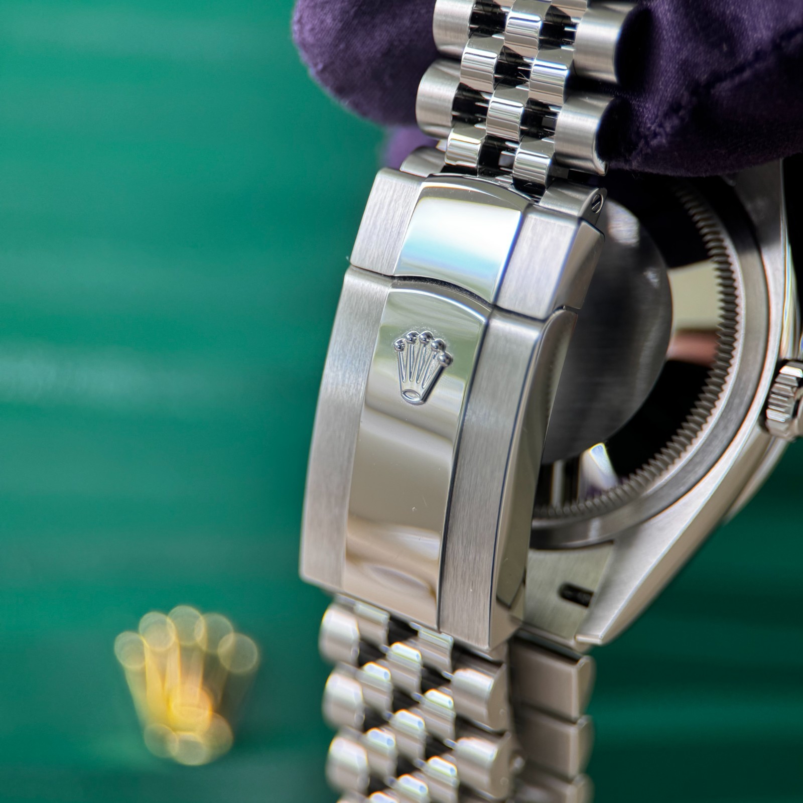 Rolex Datejust 36 -MOP Diamond Dial & Diamond Bezel Jubilee – Full Set 126284RBR
