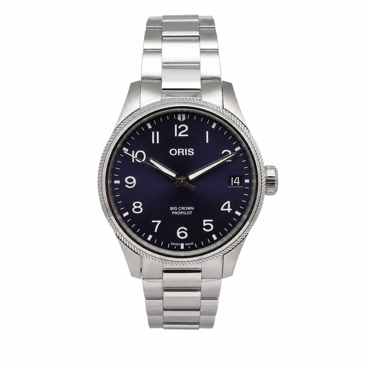 Oris Big Crown Propilot Date 41 Blue Dial Watch 01 751 7761 4065-07 8 20 08P