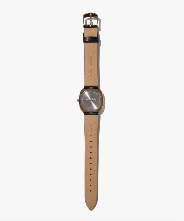 Timex x Noah Oval Moon Phase Brown Silver Men’s Quartz Watch New Authentic