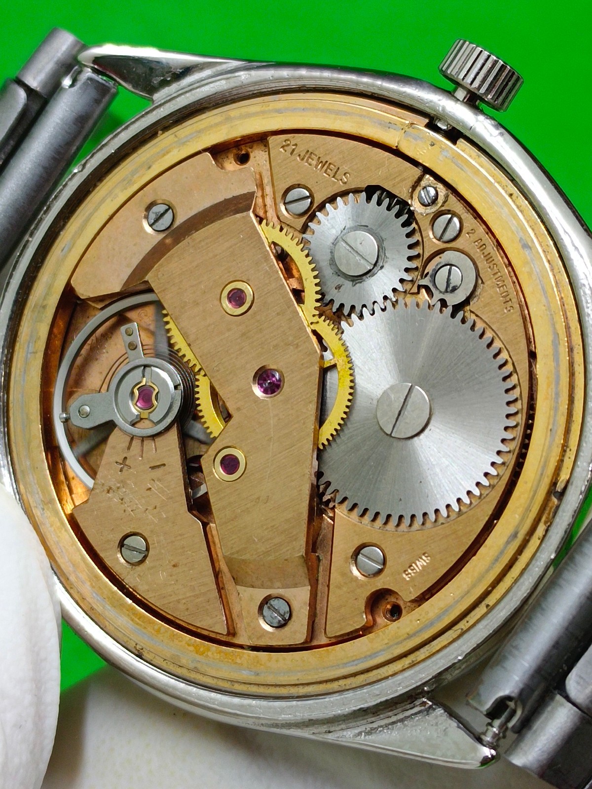 vintage Atlantic Worldmaster Original watch 21 Jewels Mechanical Manual
