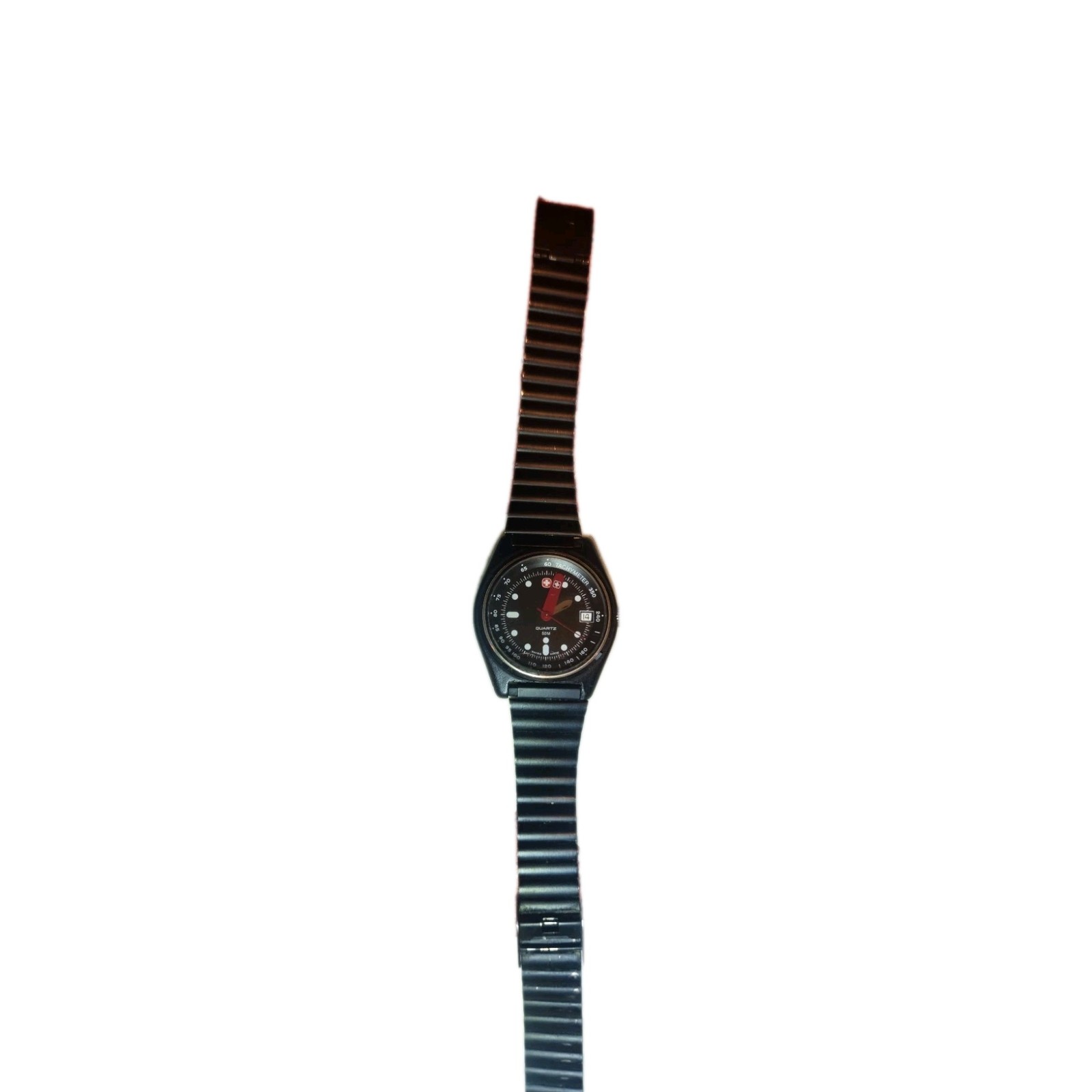 RARE Vintage Wenger Swiss Army 01.170 Watch Knife Hands Missing Bezel