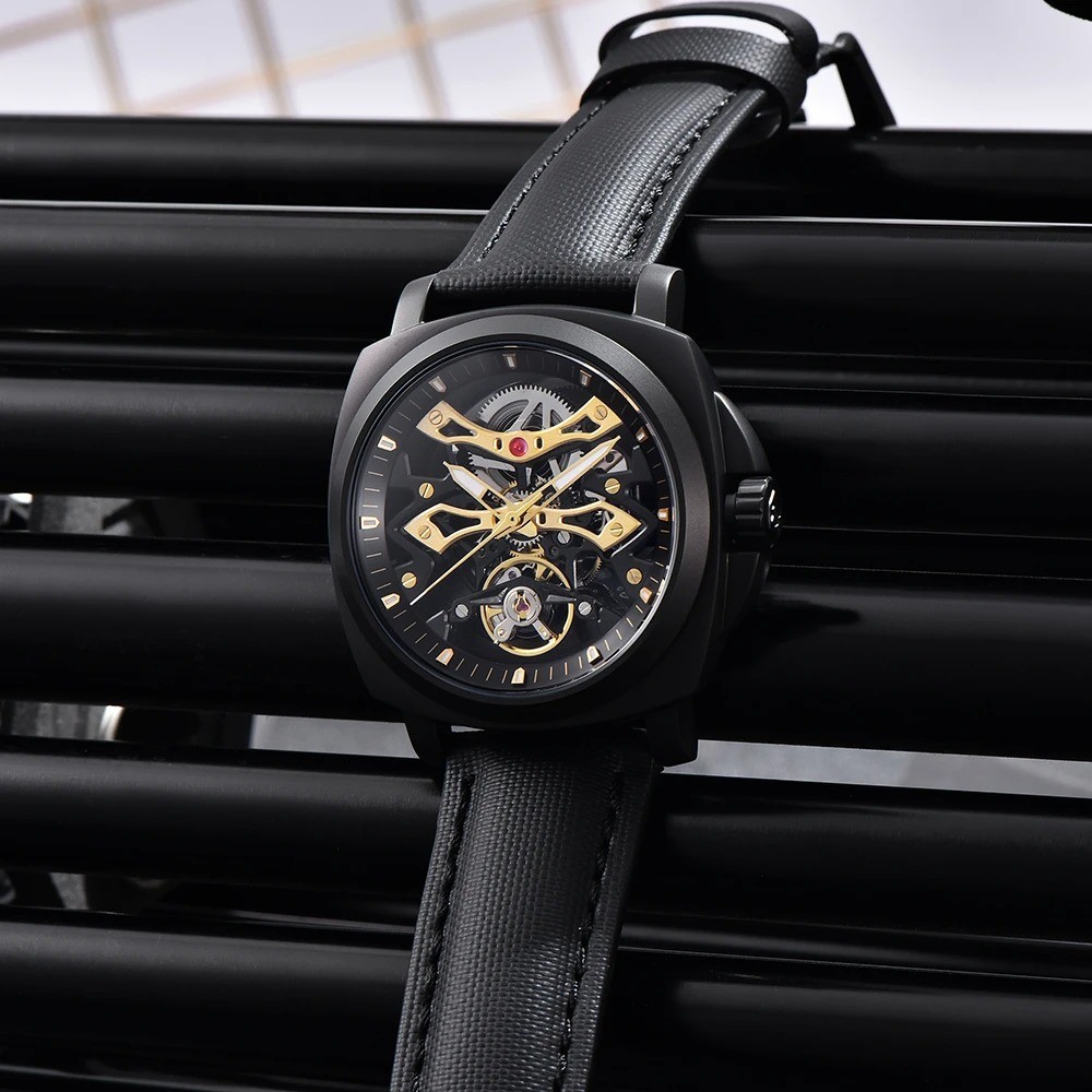 PAGANI DESIGN YS-017 2026 Men’s Hollow Automatic Mechanical Tourbillon Watch