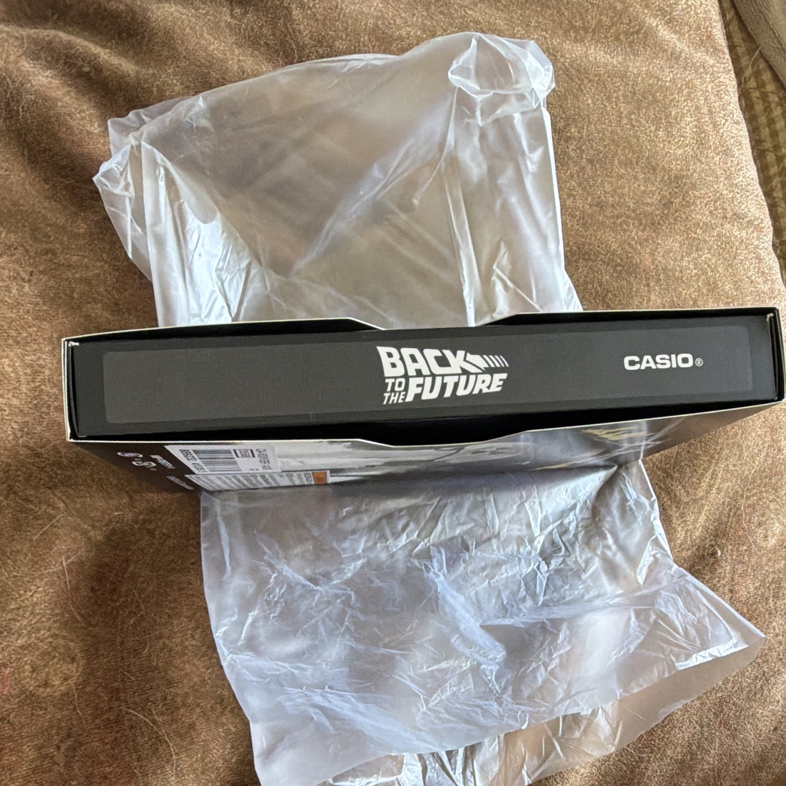 Casio Back to the Future Digital Calculator Watch Alarm Dual Time Stopwatch Box