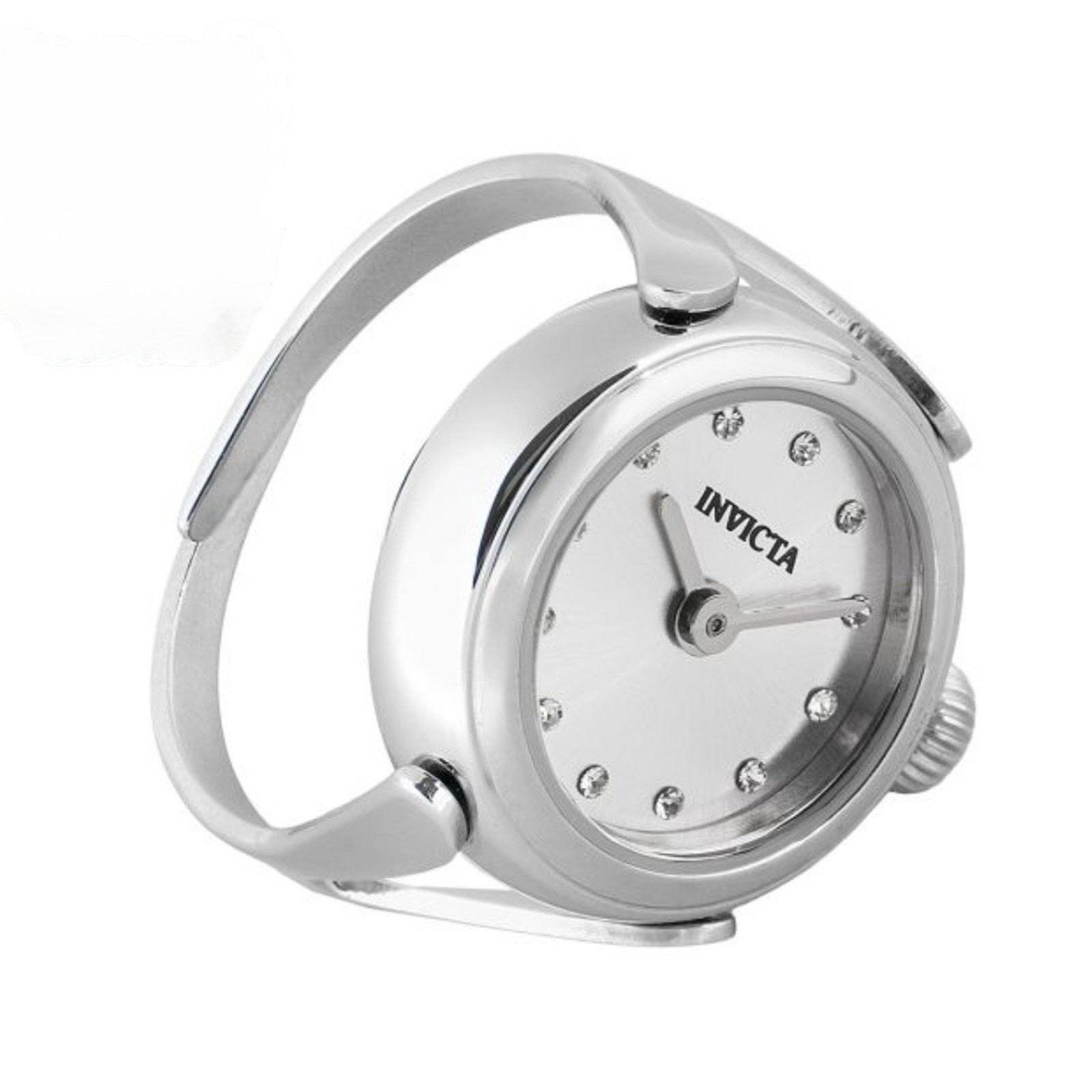 Invicta Angel Women’s Ring Watch – 17.5mm, Silver (44480) $199 MSRP-NEW IN BOX