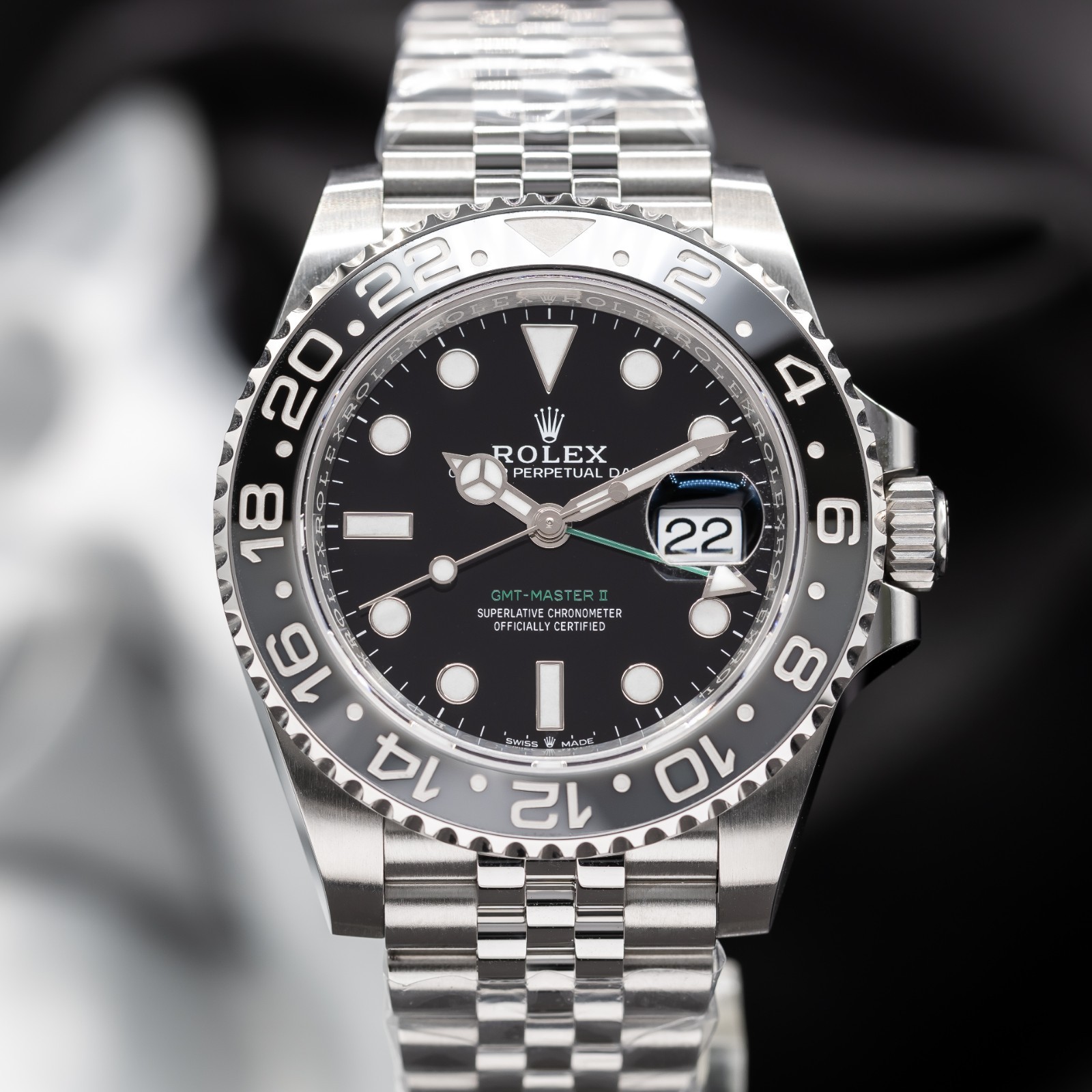 Rolex GMT-Master II “Bruce Wayne” – Ref. 126710GRNR – 2025