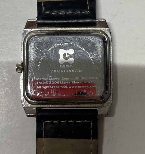 Rare Marvel Comics 2006 Captain America Watch by CLICKS-Needs new battery