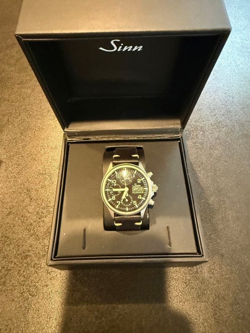 Sinn 356 Flieger Chronograph Automatic Steel Black Men’s Pilot Watch