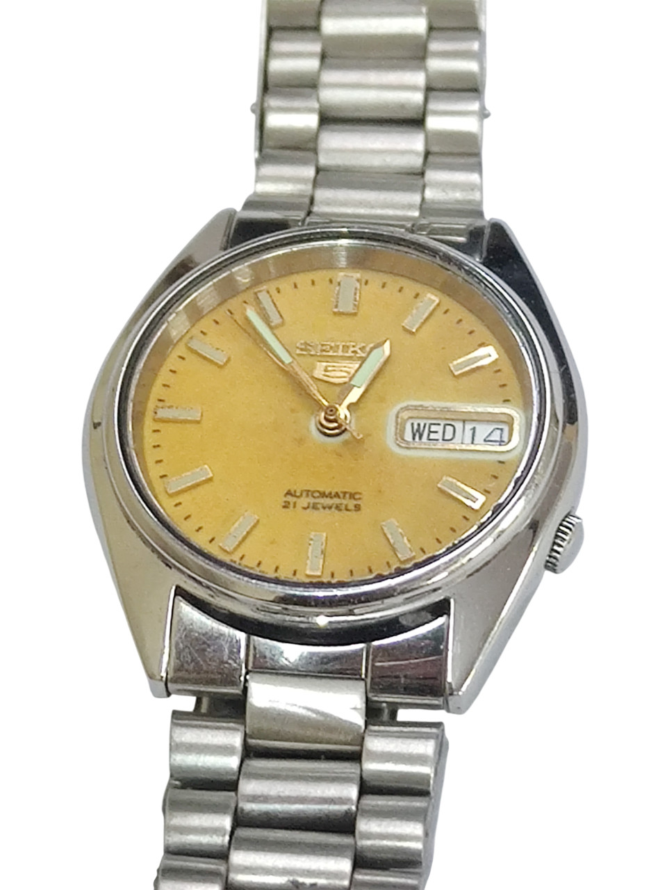 Vintage Seiko Automatic Date Day Dial Wrist Watch S488