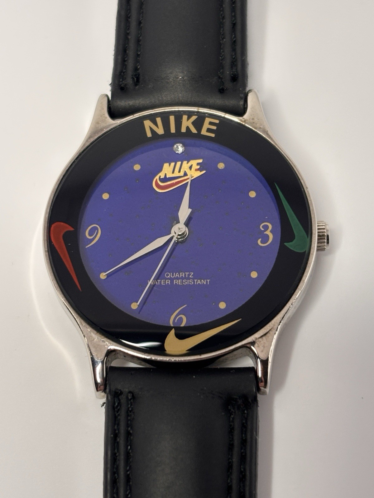 Vintage Nike Air Mood Watch Color Changing Dial Analog Quartz Rare Nike 3638
