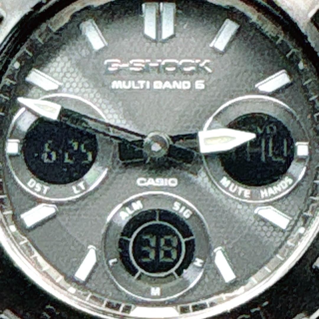 CASIO G-SHOCK AWG-M100B Tough Solar Multi Band 6 Black Used Wristwatch