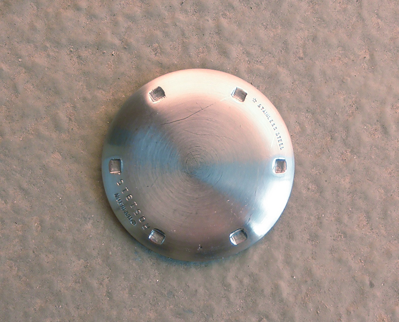 Hamilton Electric watch Rail Road 50, 51 Case Back Part