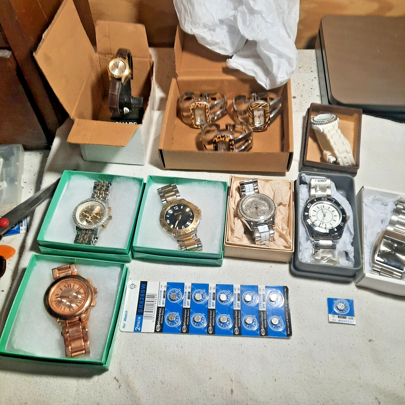 Geneva & Sharp Watches Lot Of 11