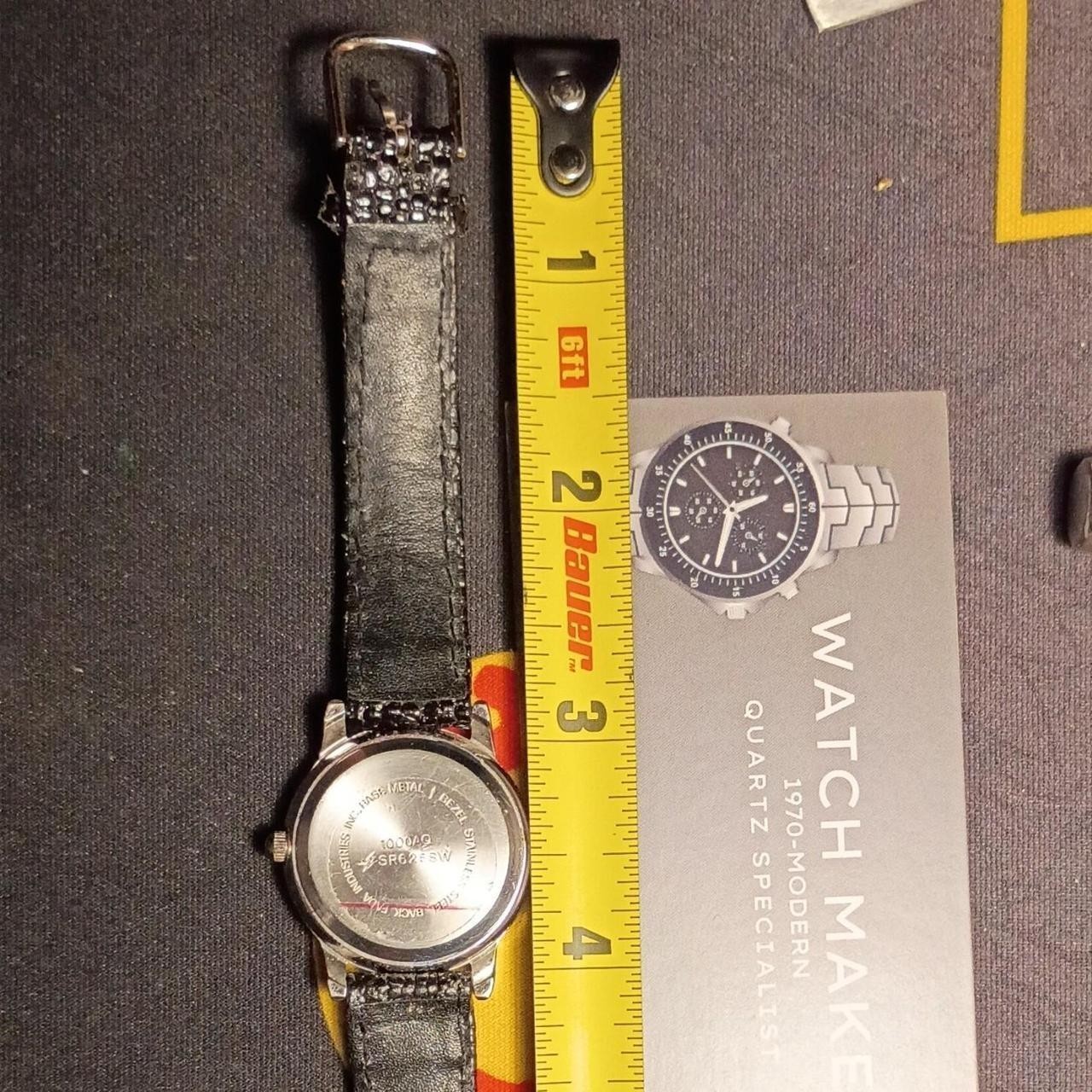 Gloria Vanderbilt Watch LEATHER Band 1980’s Style Vintage