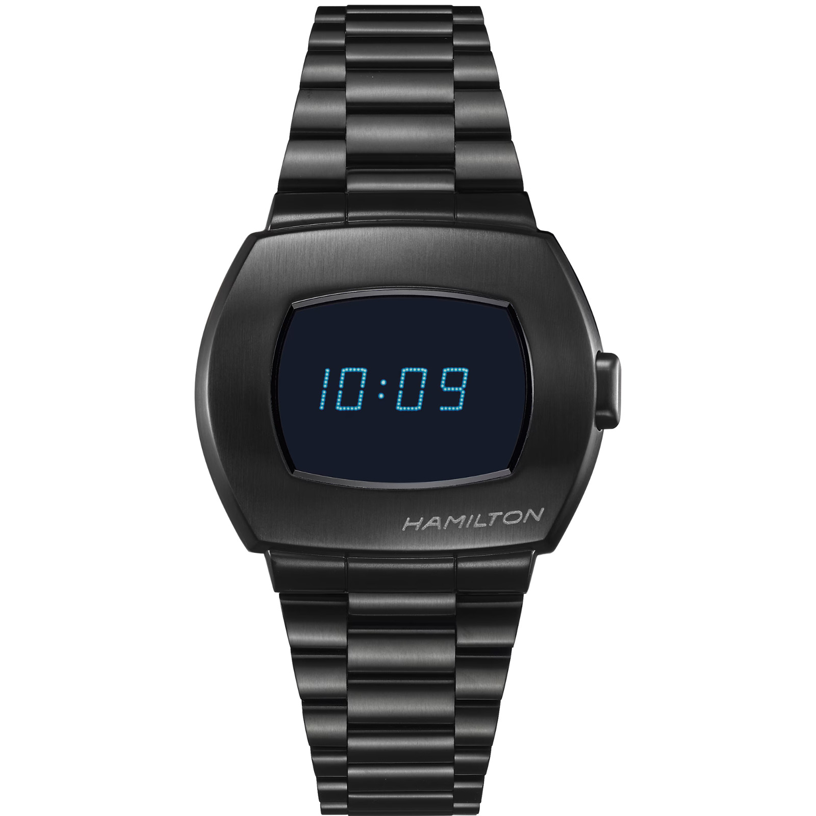 New Hamilton American Classic PSR Digital Quartz Blue Dial Mens Watch H52404131