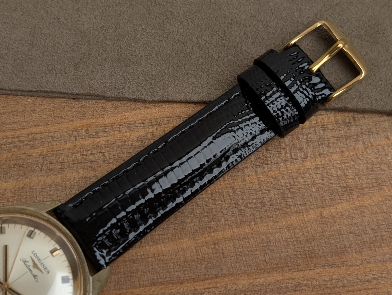 Longines Ultra-chron Cal.431 Automatic Gold Date Men’s Watch Vintage 37mm