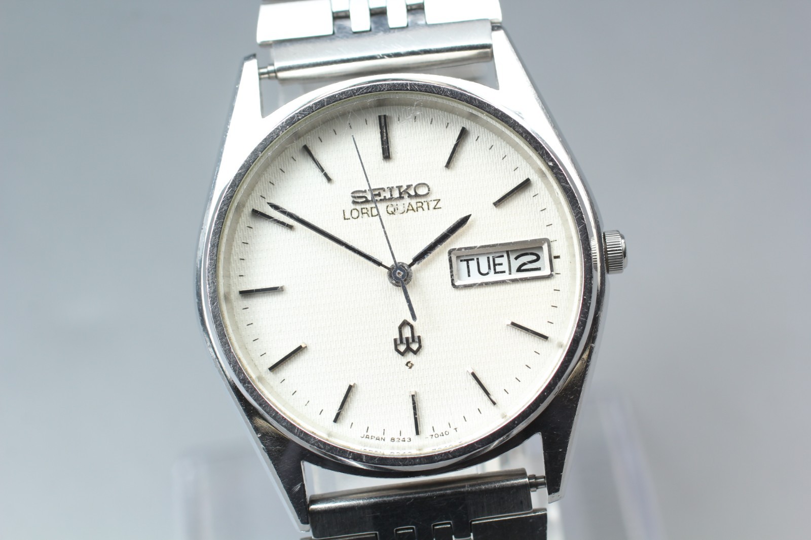 Vintage 1980 [Exc+4] Seiko Lord Quartz 8243-7030 Quartz Men’s From Japan #3580