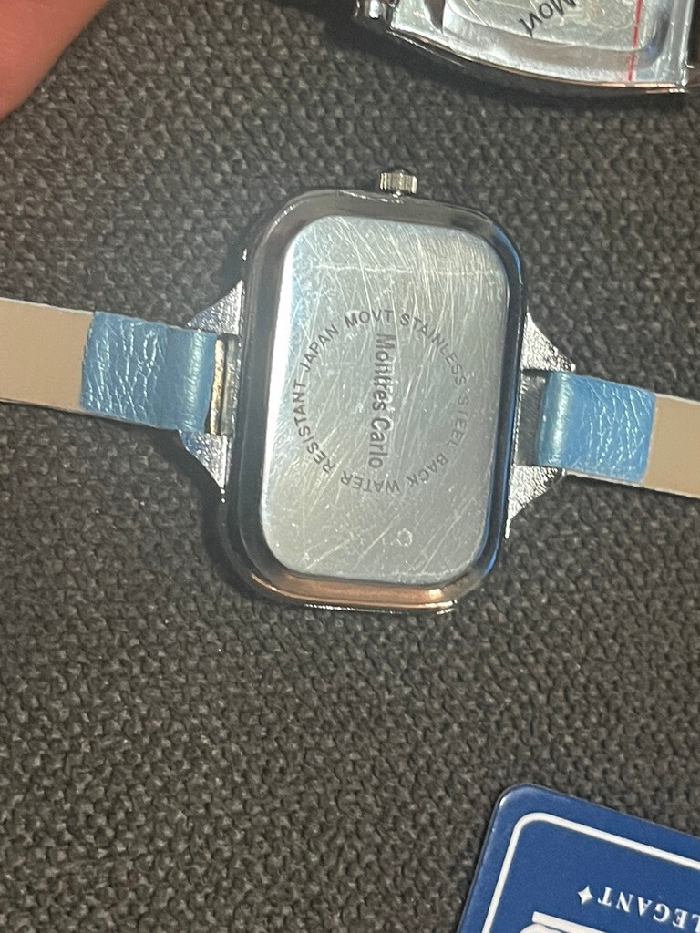 2X Montres Carlo women Stainless Steel Watch .
