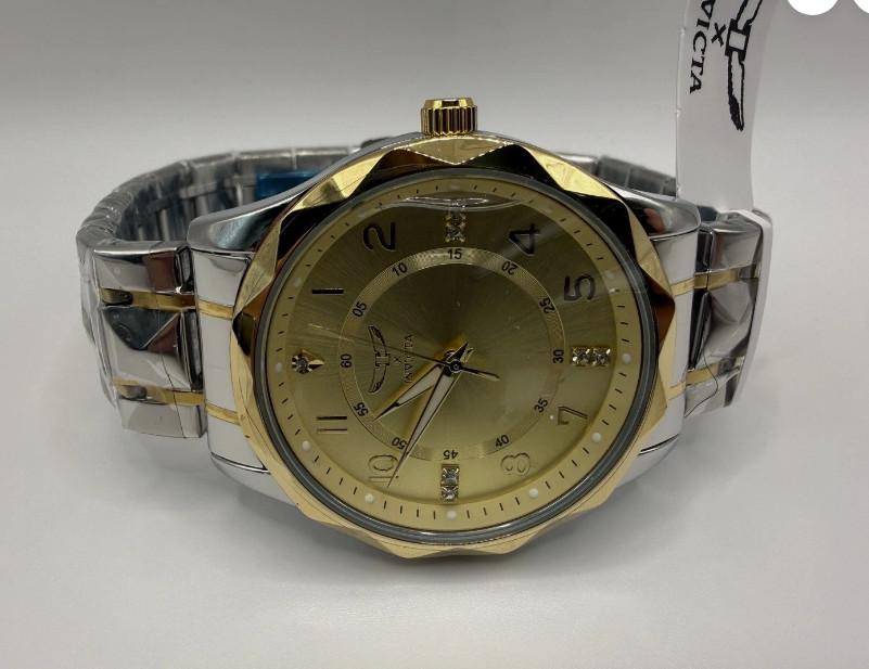 New! Invicta Specialty (69022) Men’s 41mm Two Tone Stainless w/ Gold Dial Watch