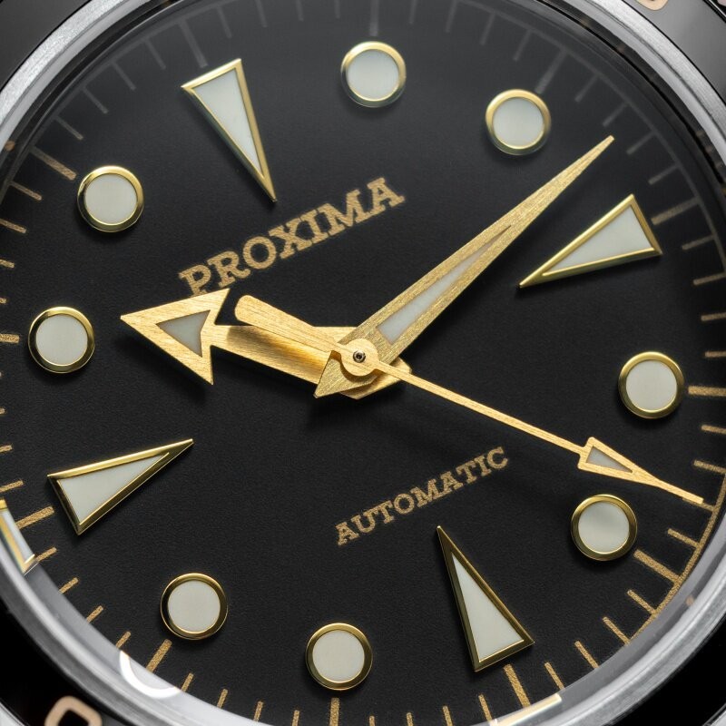 Proxima Men Automatic Watch 39mm Mechanical Wristwatch Diver 10 Bar Miyota 90S5