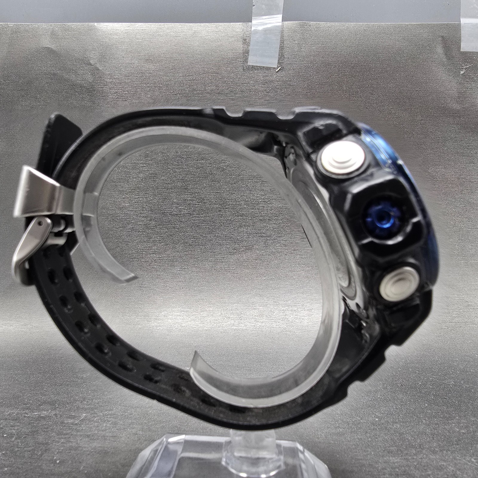 Casio G-Shock Gulfmaster GWN-1000B Watch Men 56mm Black Blue Ana Digi Solar READ