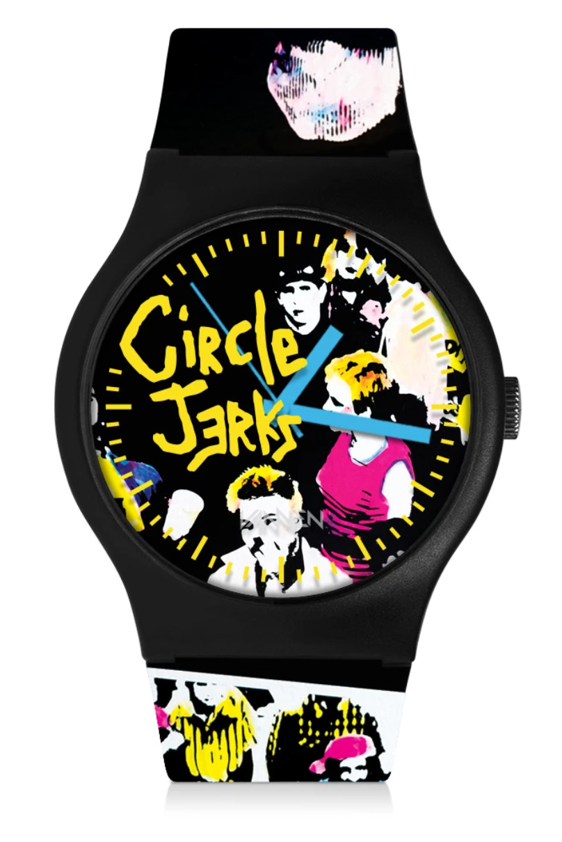 Circle Jerks Signed Keith Morris and Greg Hetson Limited Edition Watch of 350