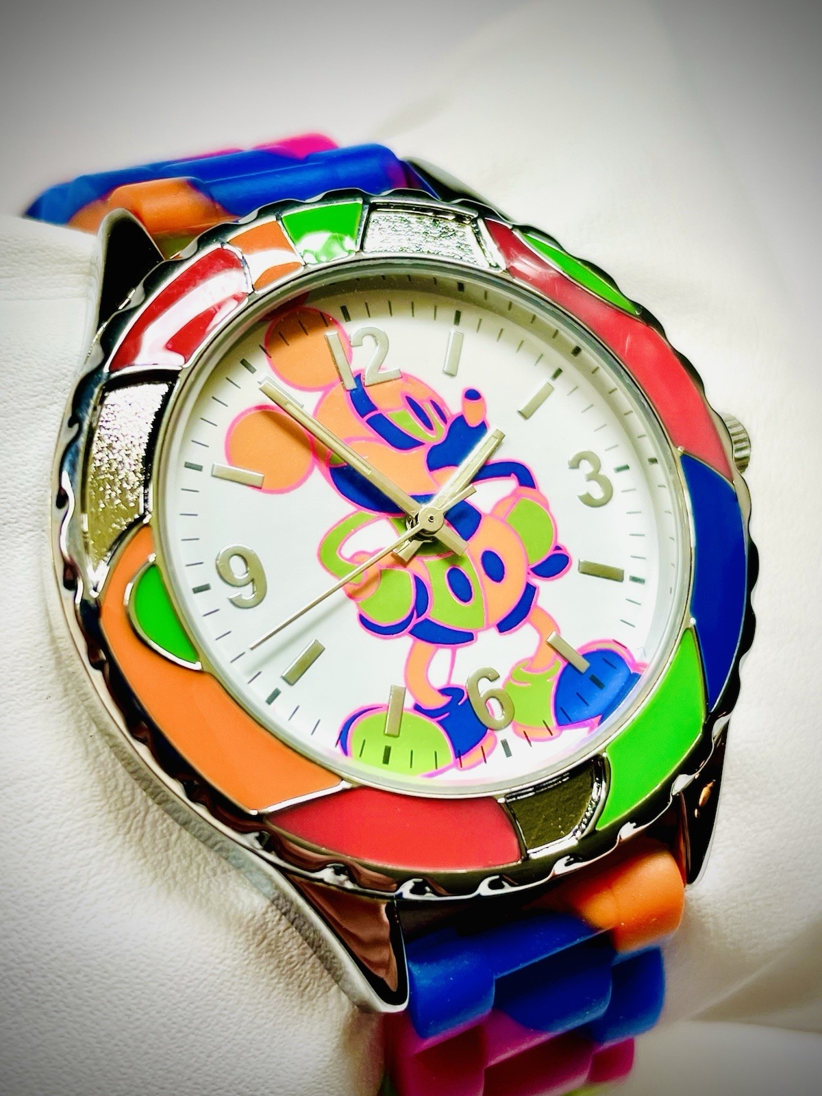 Mickey Mouse Tie Dye Watch – Disney Parks – Running!