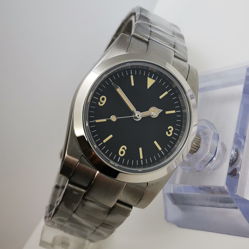 36mm/39mm Corgeut Sterile Black Dial Sapphire Miyota8215 Automatic Men’s Watch