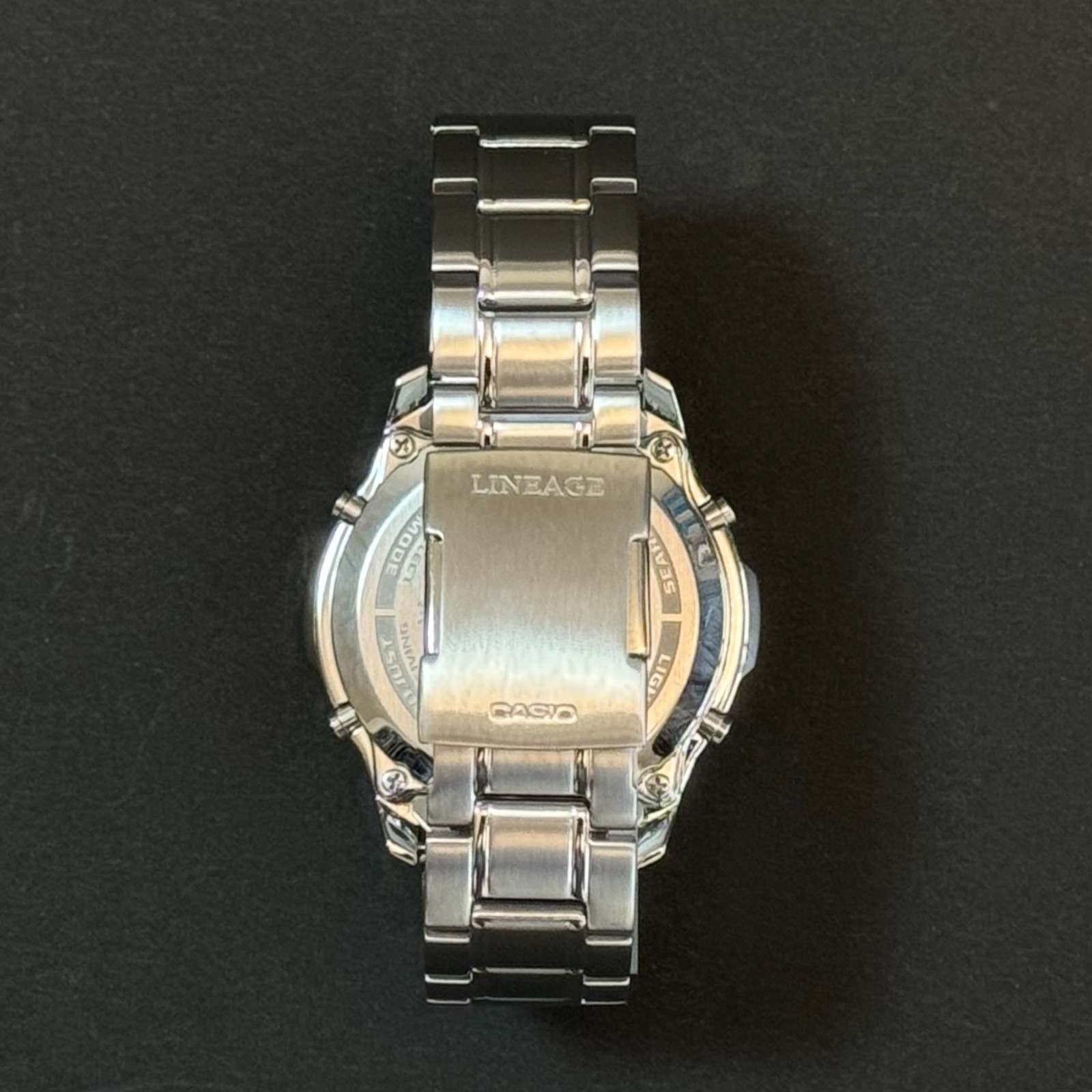 CASIO LINEAGE LCW-M100D Series Tough Solar Radio Watch Stainless Steel