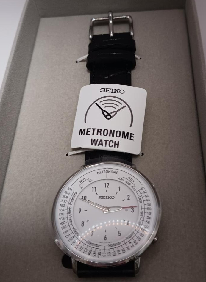 SEIKO Metronome Watch Standard Line Color Monotone SMW006A from JP New