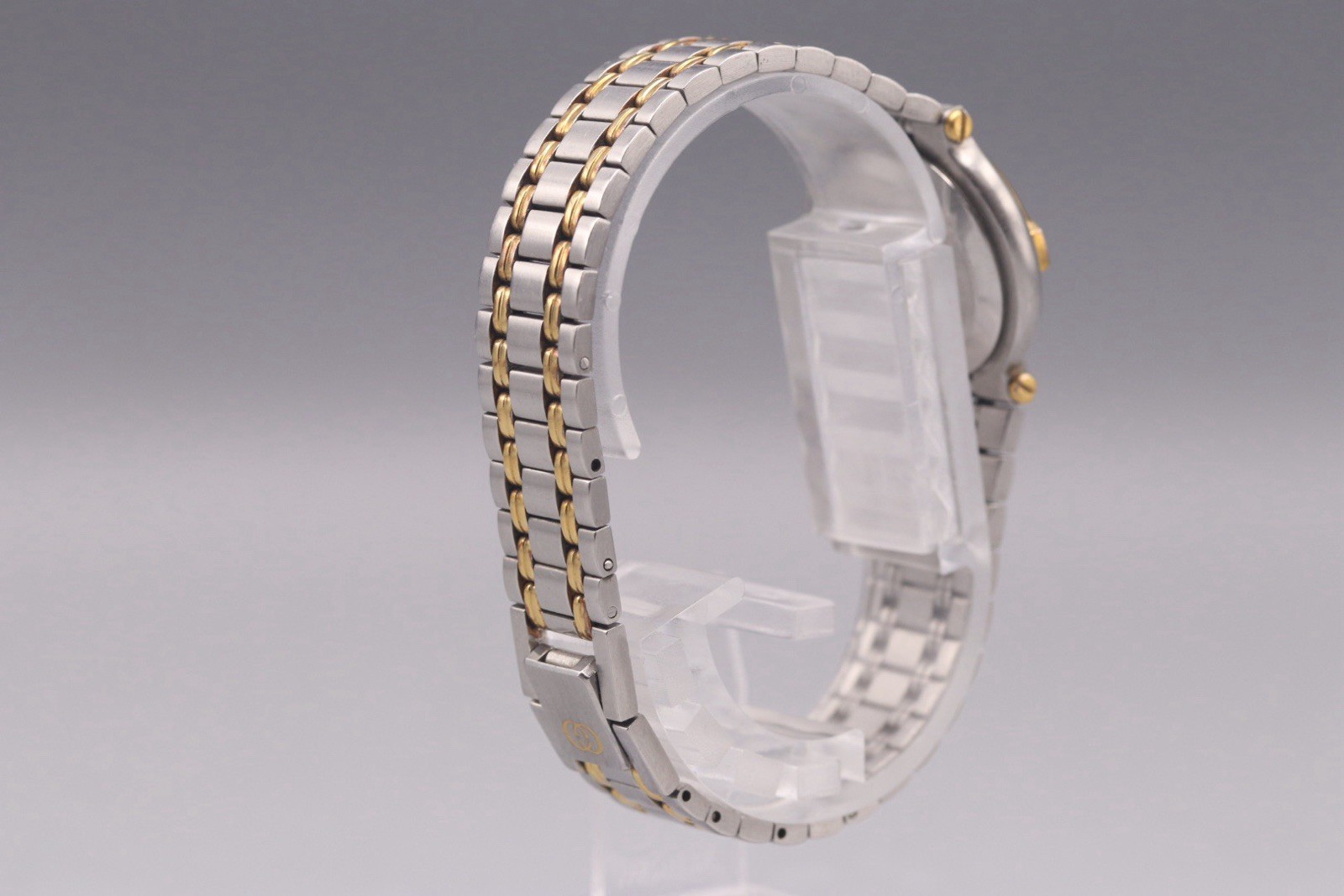 [Near MINT w/Box] Gucci 9000L Gold Dial Date Quartz Women’s Watch