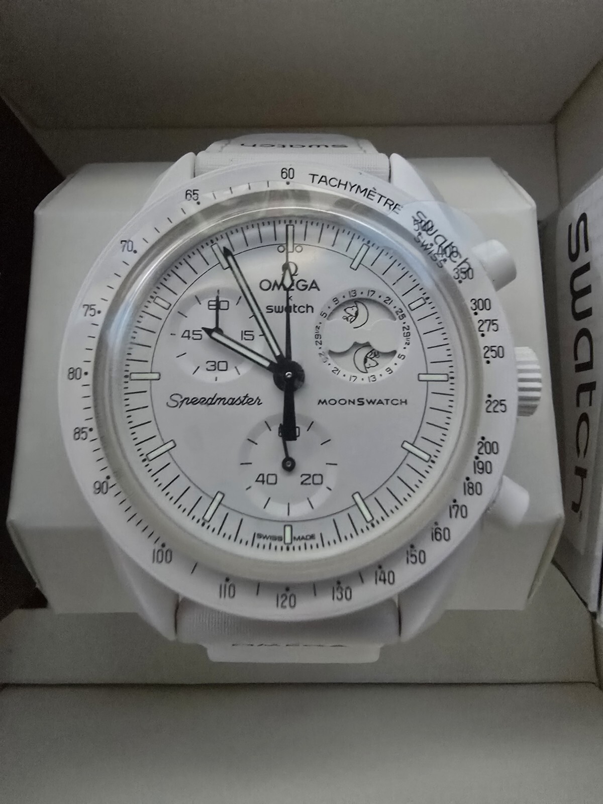 SWATCH x OMEGA MoonSwatch SNOOPY S033W700 WHITE