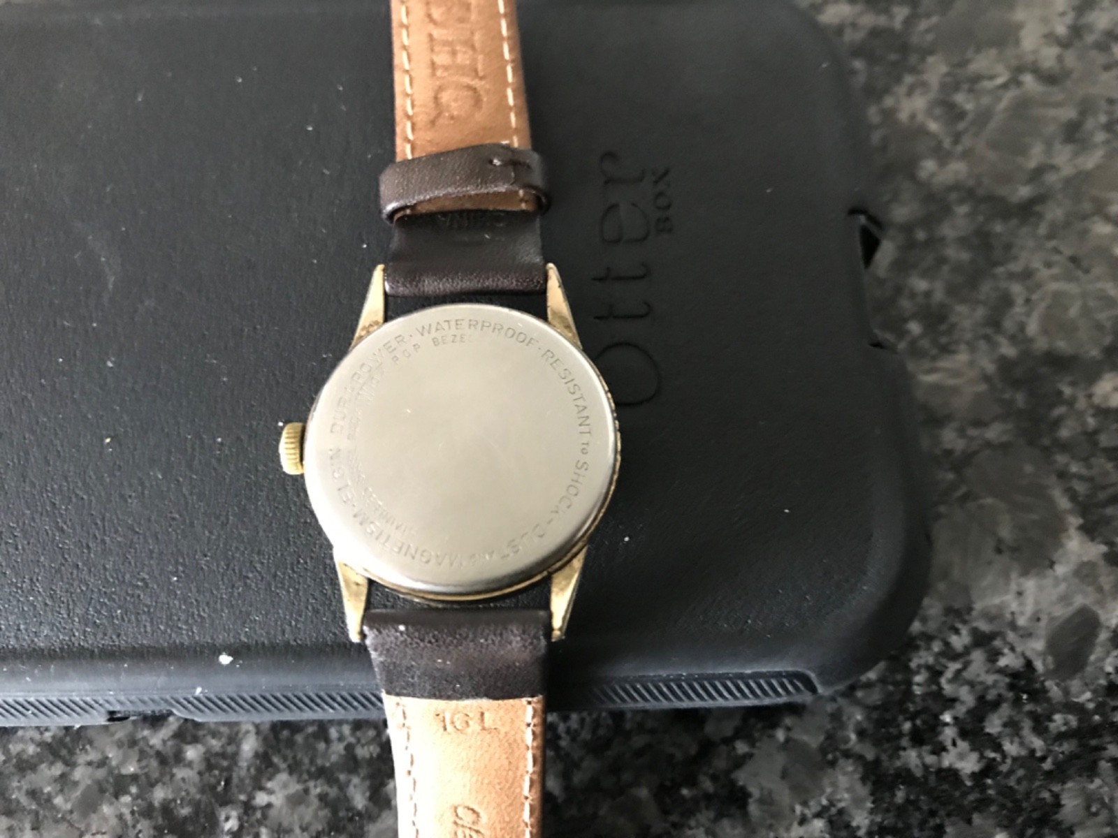 Minty Elgin Golf Ball 17J Manual Wind Watch-Super Hard to Find