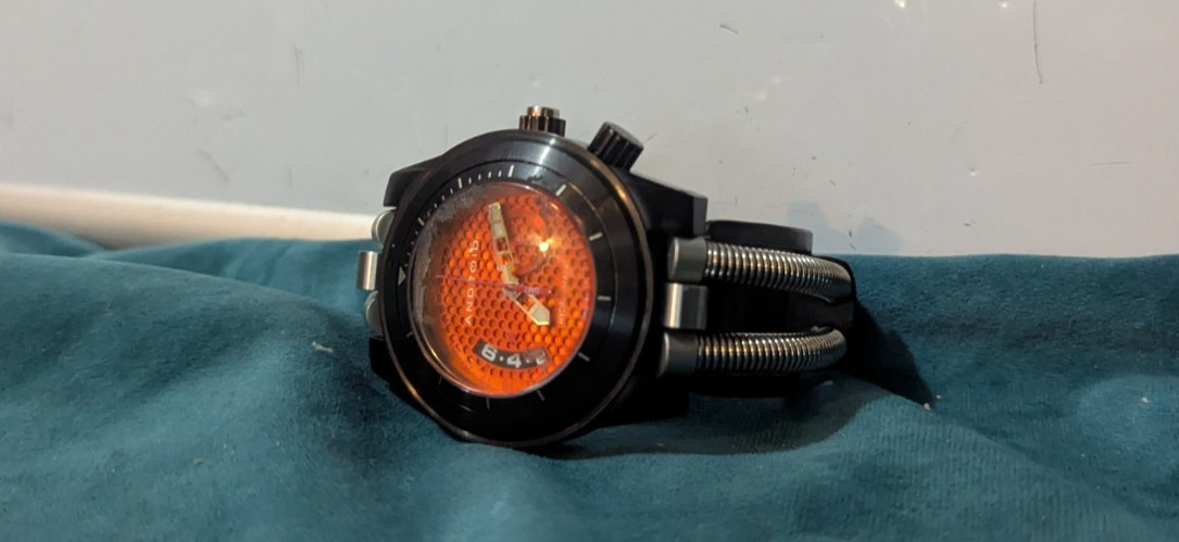 Android AD530 Men’s Automatic Stainess Steel Skeleton Watch