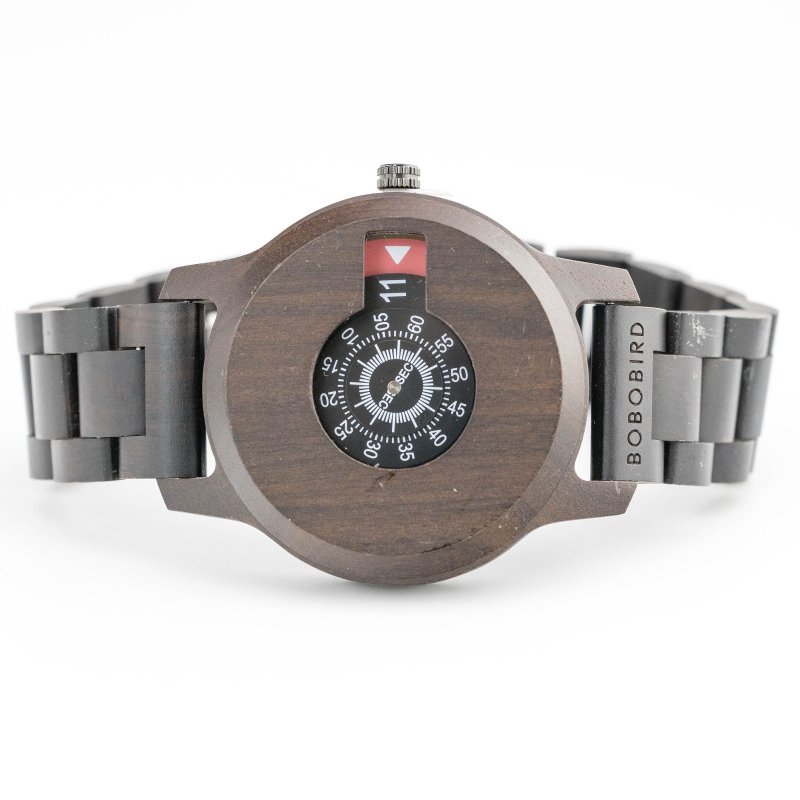 BOBO BIRD All Wooden Quartz Analog Men’s Watch Sz. 8 1/4″ New Battery