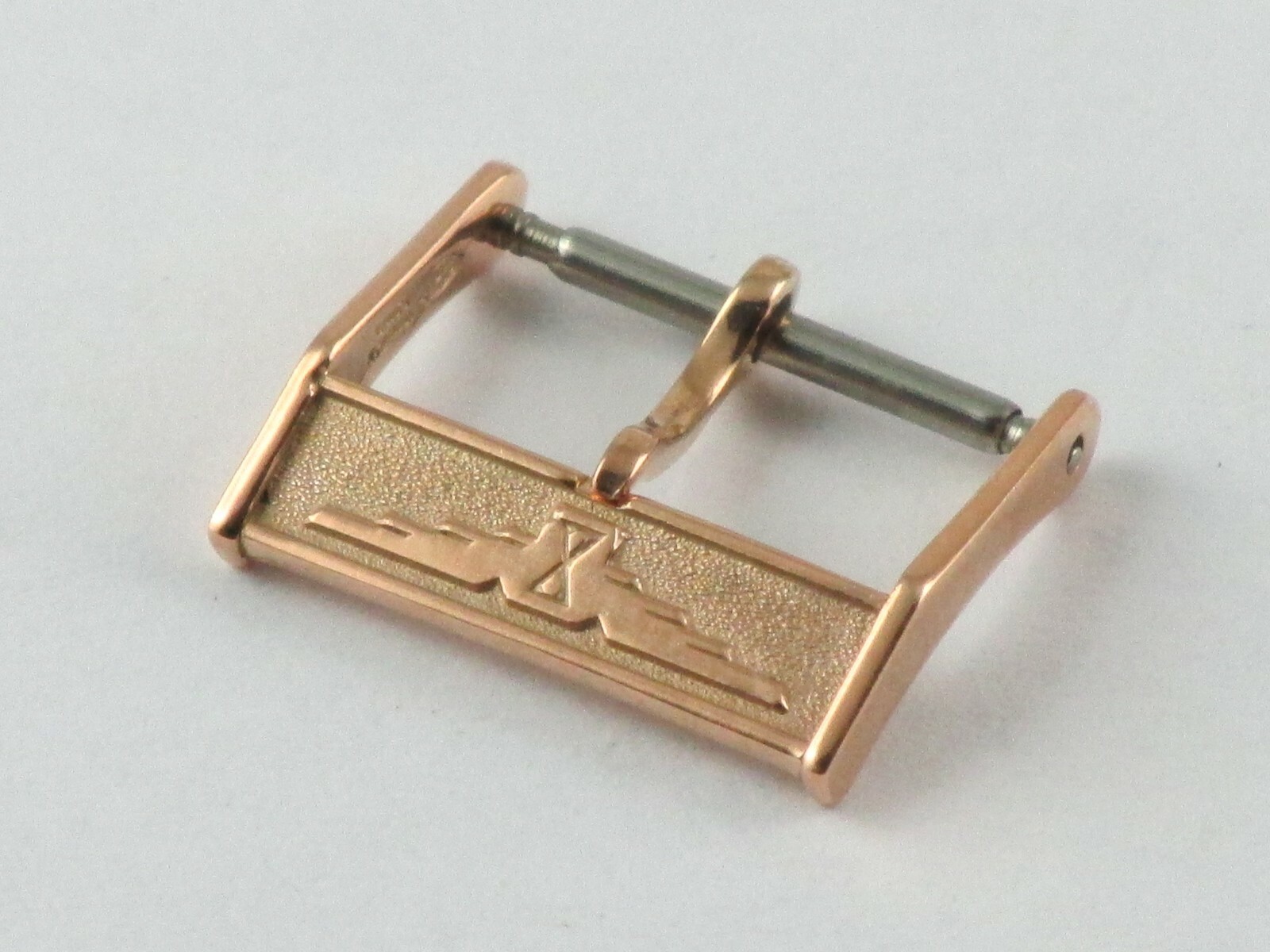 LONGINES ROSE GOLD LAMINATED BUCKLE 16mm BUCKLE LONGINES 16mm PINK GOLD PLATED