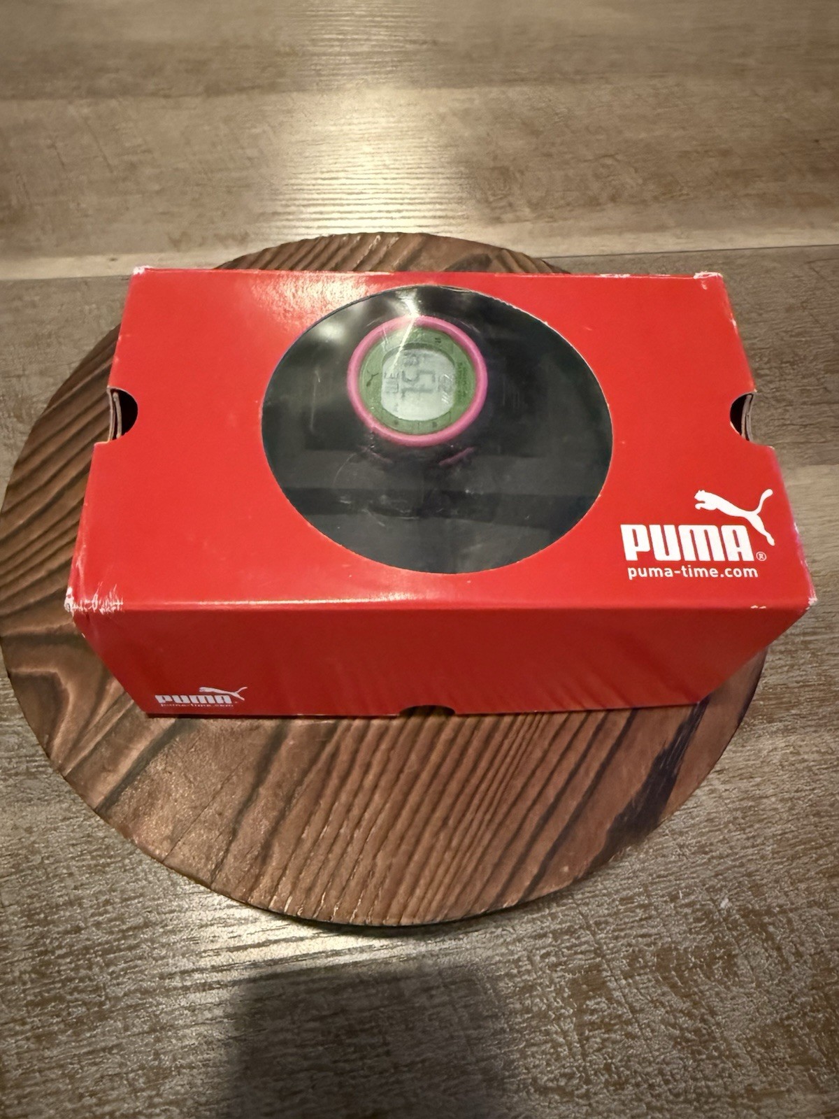 Puma Digital Heart Rate Monitor Pink Black/Rubber PU910541008 $85 MSRP