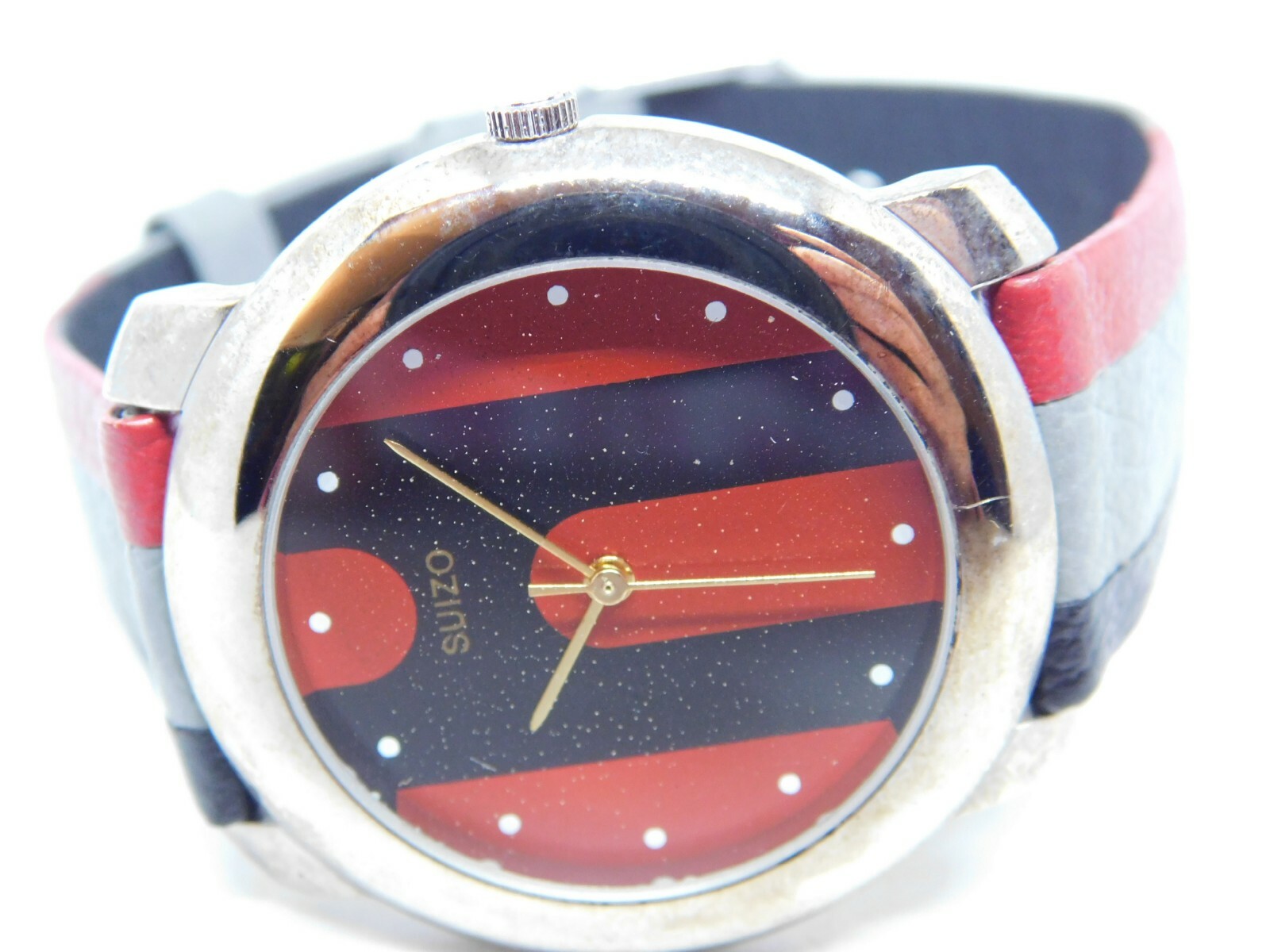 Suizo Genuine Leather Quartz Analog Ladies Watch