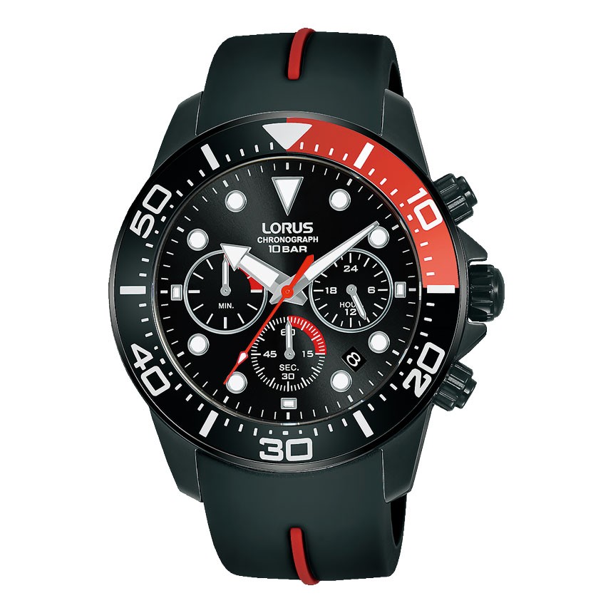 Lorus Gents Pepsi Dial Sports Watch RT347JX9