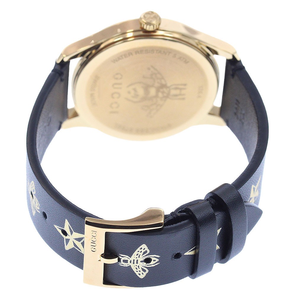 GUCCI G Timeless 126.4/YA1264055 Bees & stars black Dial Quartz Men’s _968382