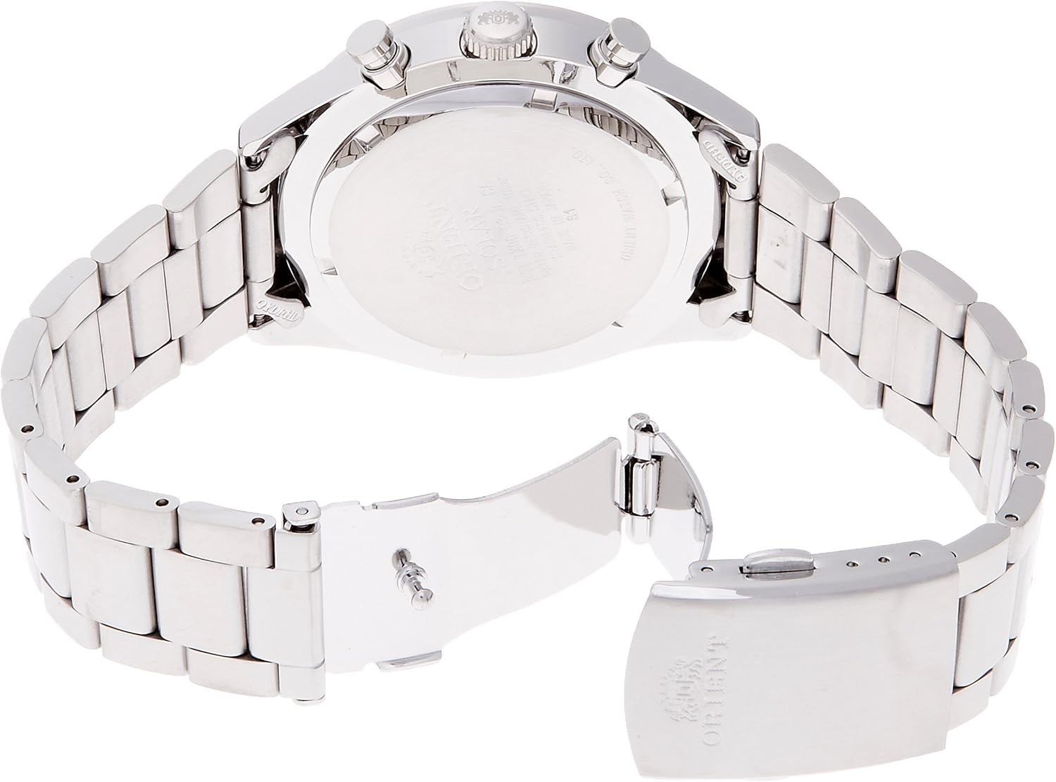 ORIENT WV0041TX Milky White SOLAR PANDA 70’s Neo Seventies Men Watch